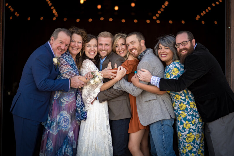 Relationship coach Kathy Rushing at her daughter's wedding